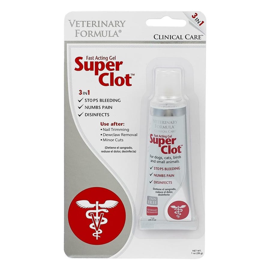 Super Clot Wound healing, Cats& Dogs