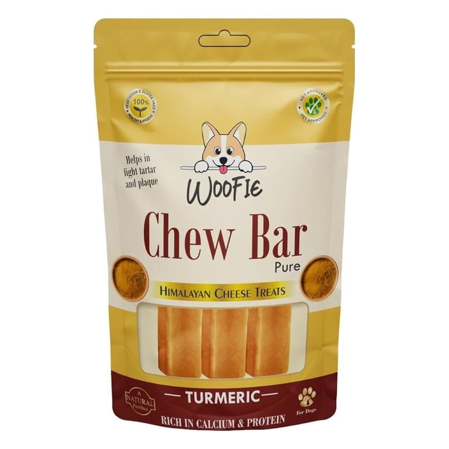 Woofie Chew Bar Turmeric 100g