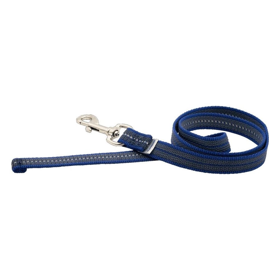 GimDog Harlem Nylon Neoprene Leash Blue
