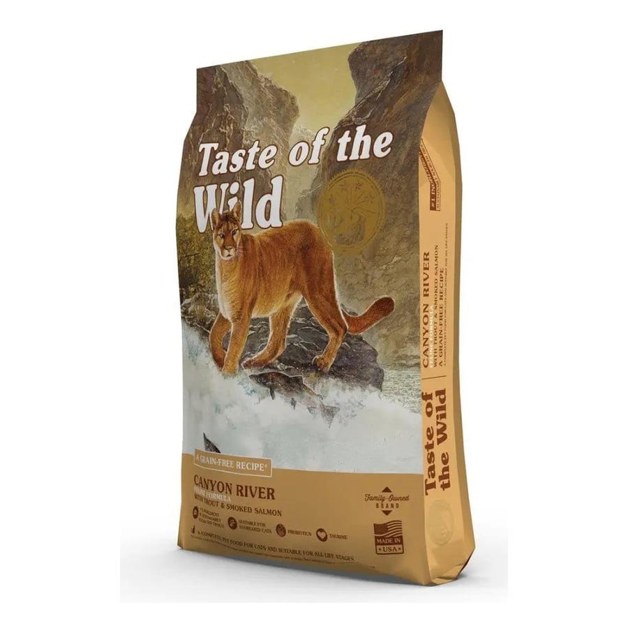 Taste of The Wild, Feline Formula, Canyon River Trout & Smoked Salmon 6.6kg