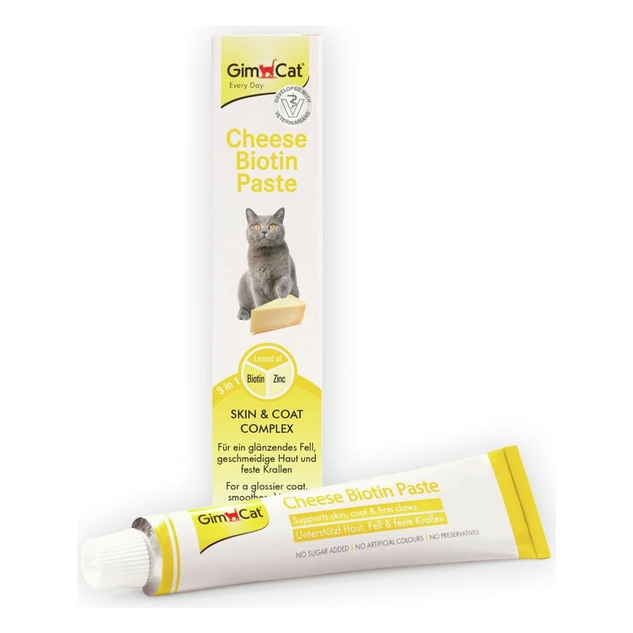 GimCat Cheese Biotin Paste 100g
