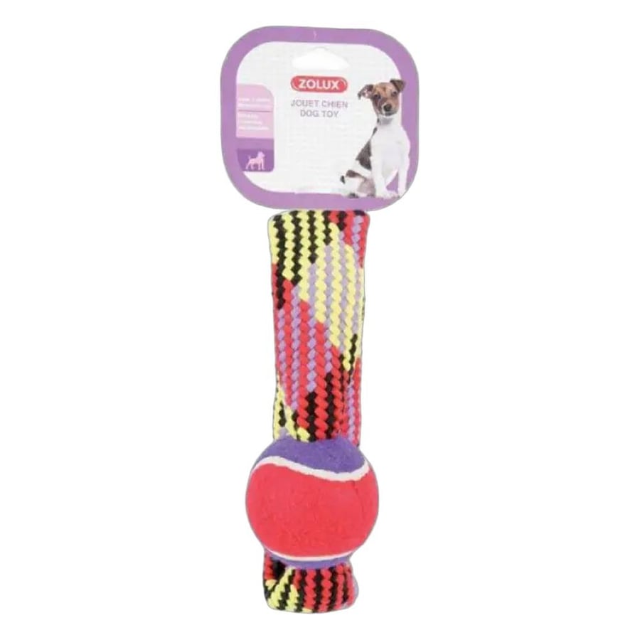Zolux Tennis Ball Rope Toy 55cm