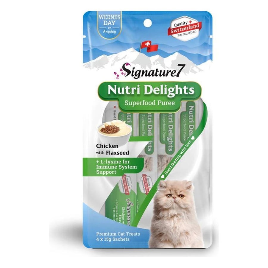 S7 Nutri Delights Chicken with Flaxseed (Wed) Puree,
