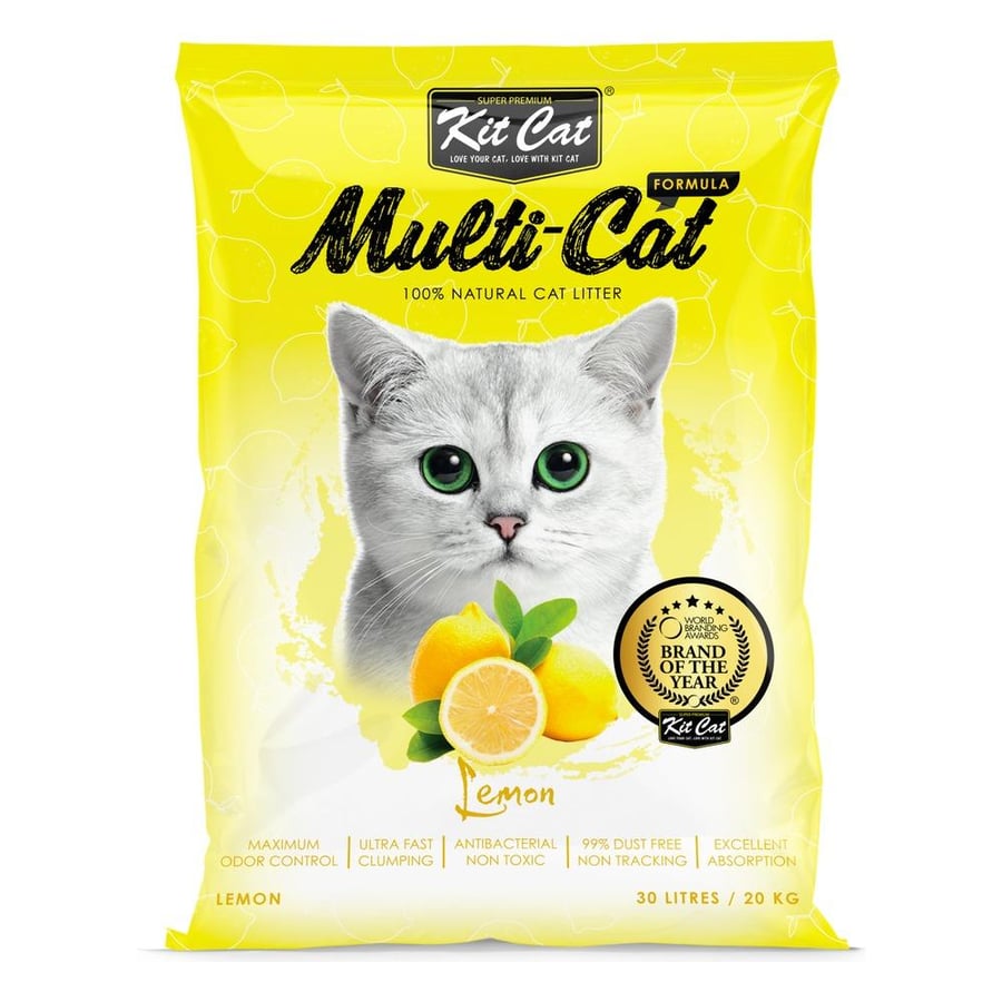 Kit Cat Litter Lemon 20kg