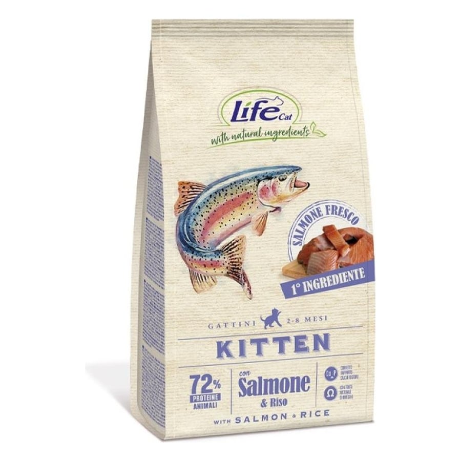 LifeCat Kitten Salmon , 1.5kg