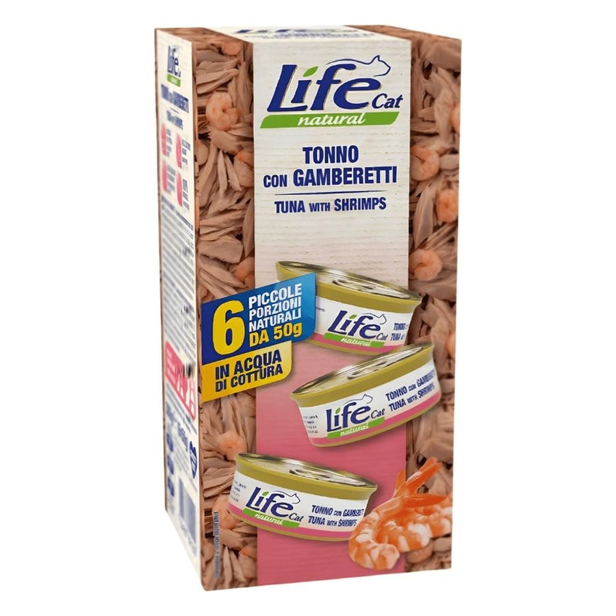 Lifecat Tuna with shrimps (6x50g)