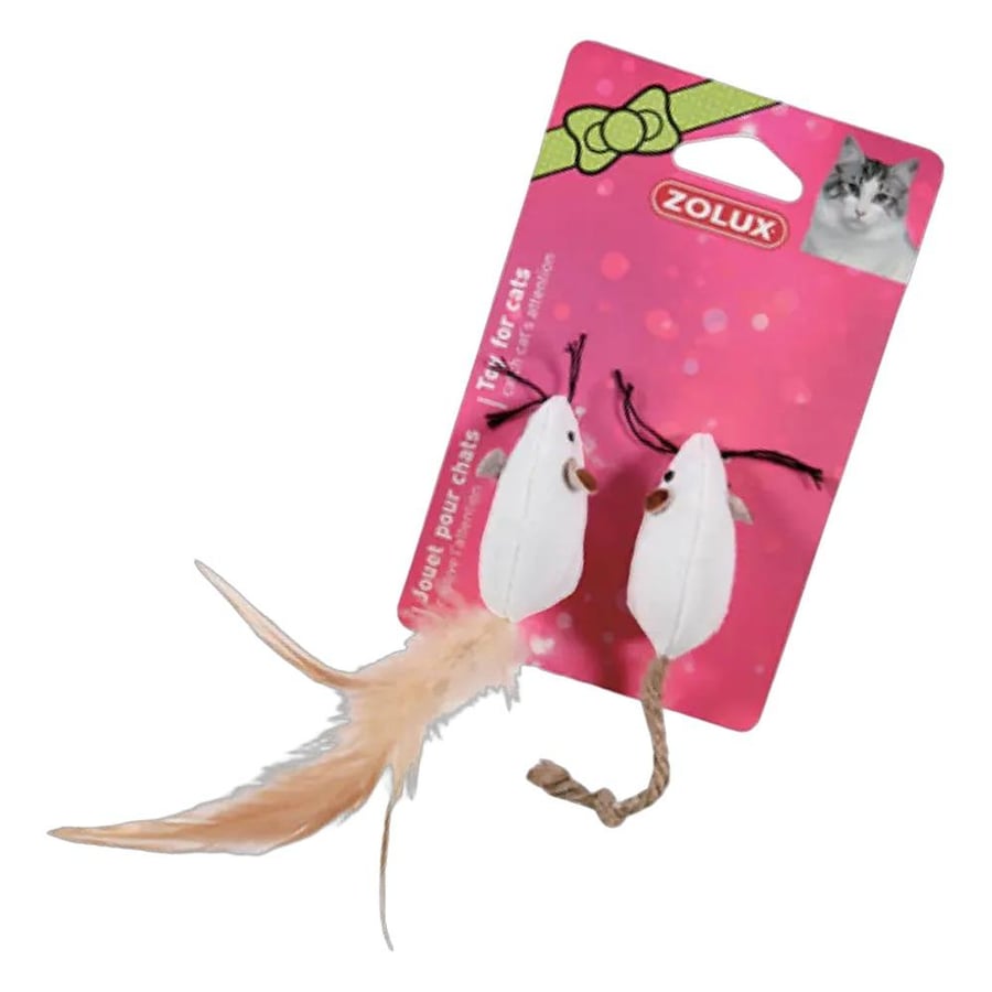 Zolux Cat Toy Canvas Mouse 5cmx2