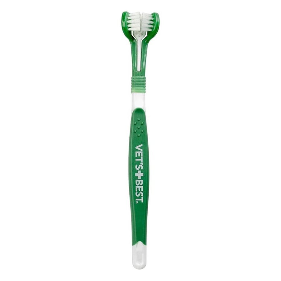 Vets Best Triple Headed Toothbrush