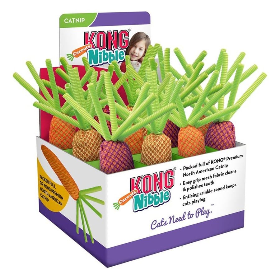 KONG CAT PDQ Nibble Carrots