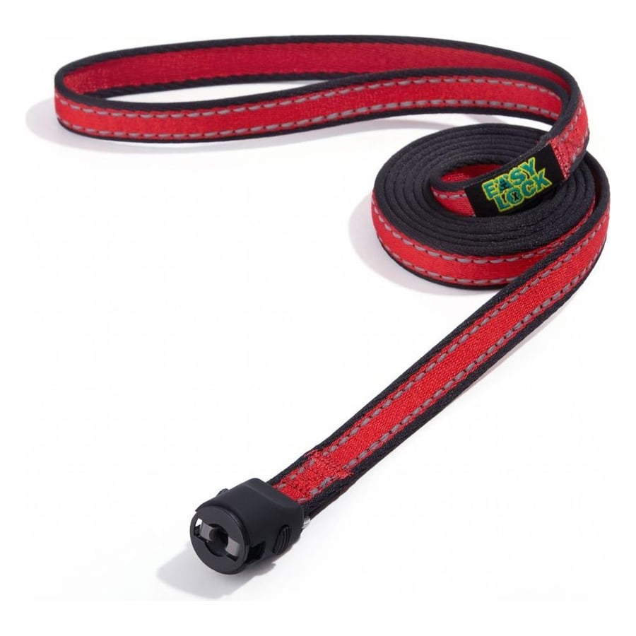 GimDog Click & Lock Leash, Red