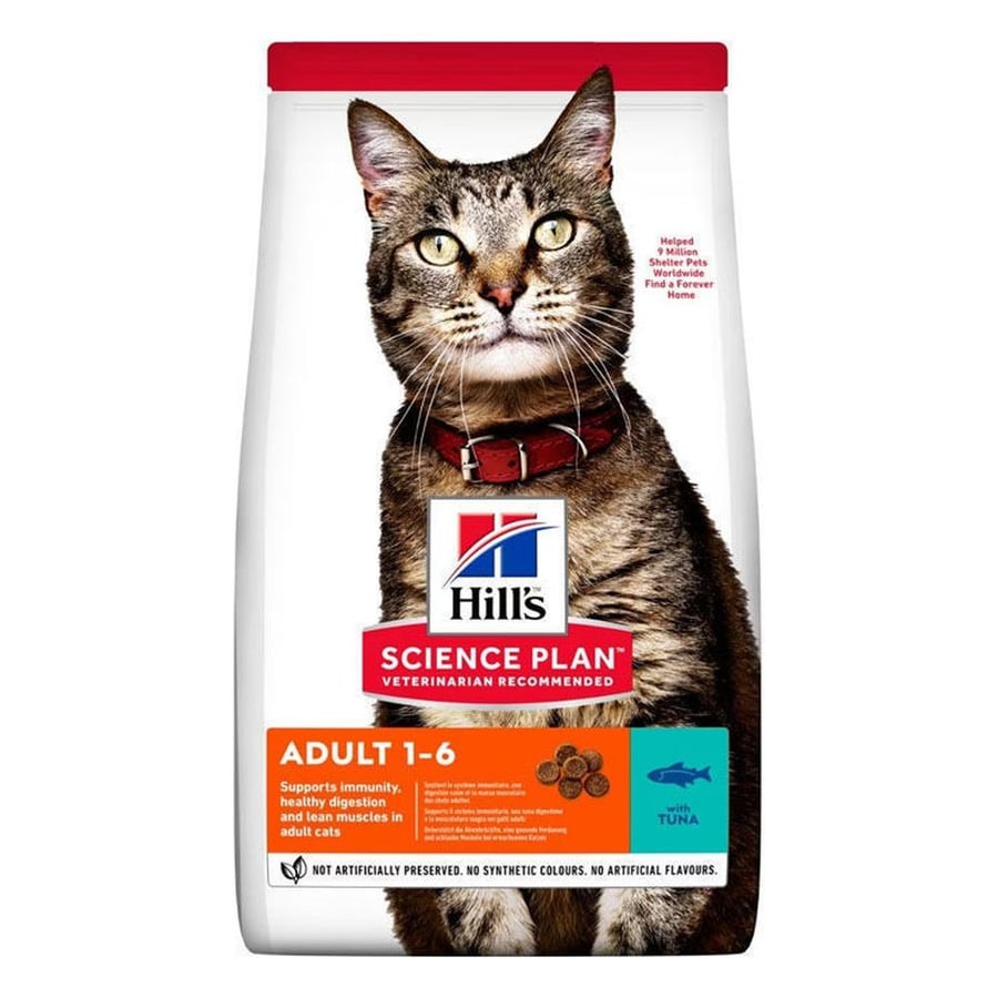 Hills Science Plan Adult cat food with Tuna,1.5kg
