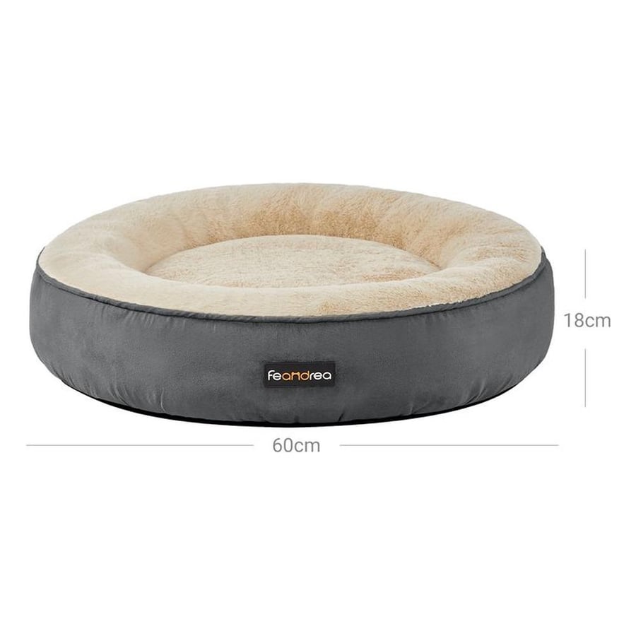Dog Bed grey: 60×60×18cm 1.51kg