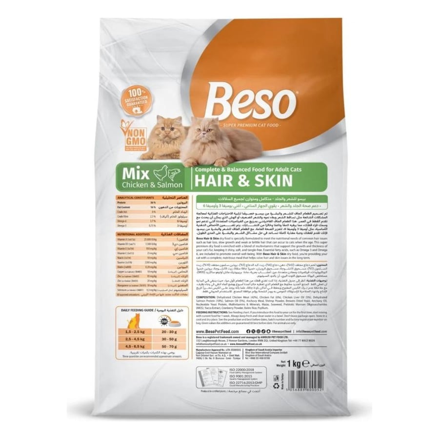 BESO Dry Food Hair & Skin 2kg