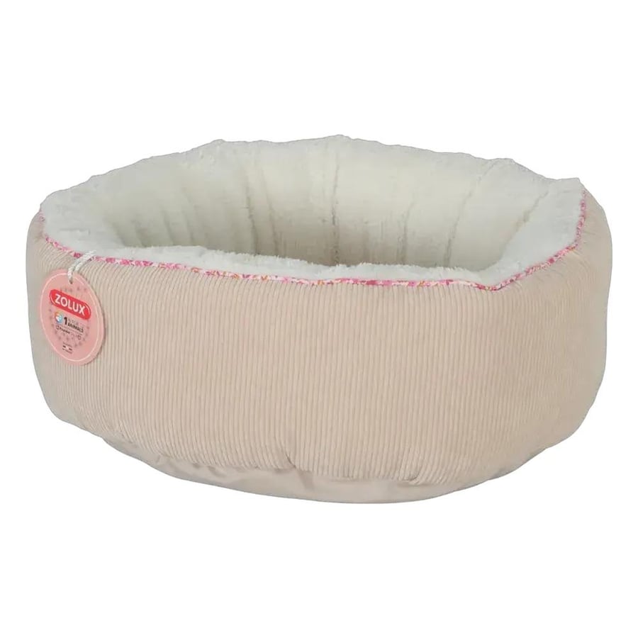 Zolux Louise Basket Pet Bed Burgundy XL