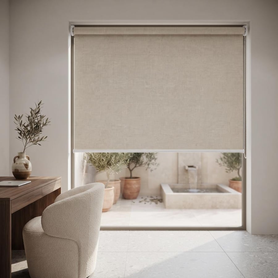 ستارة رول بلاك أوت 160×200 سم - بيج فاتح