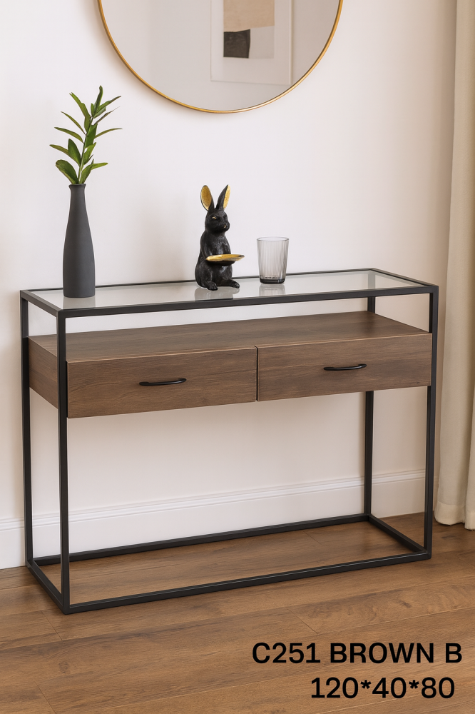 Console Table C251 Brown B