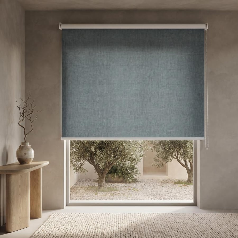 ستارة رول بلاك أوت 180×200 سم - رمادي فاتح