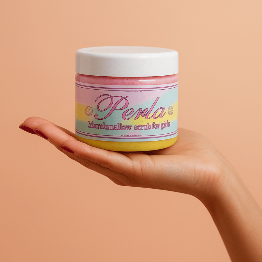 Marshmallow scrub