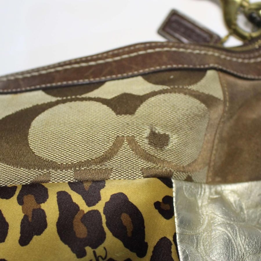 2010 Coach patchwork tote