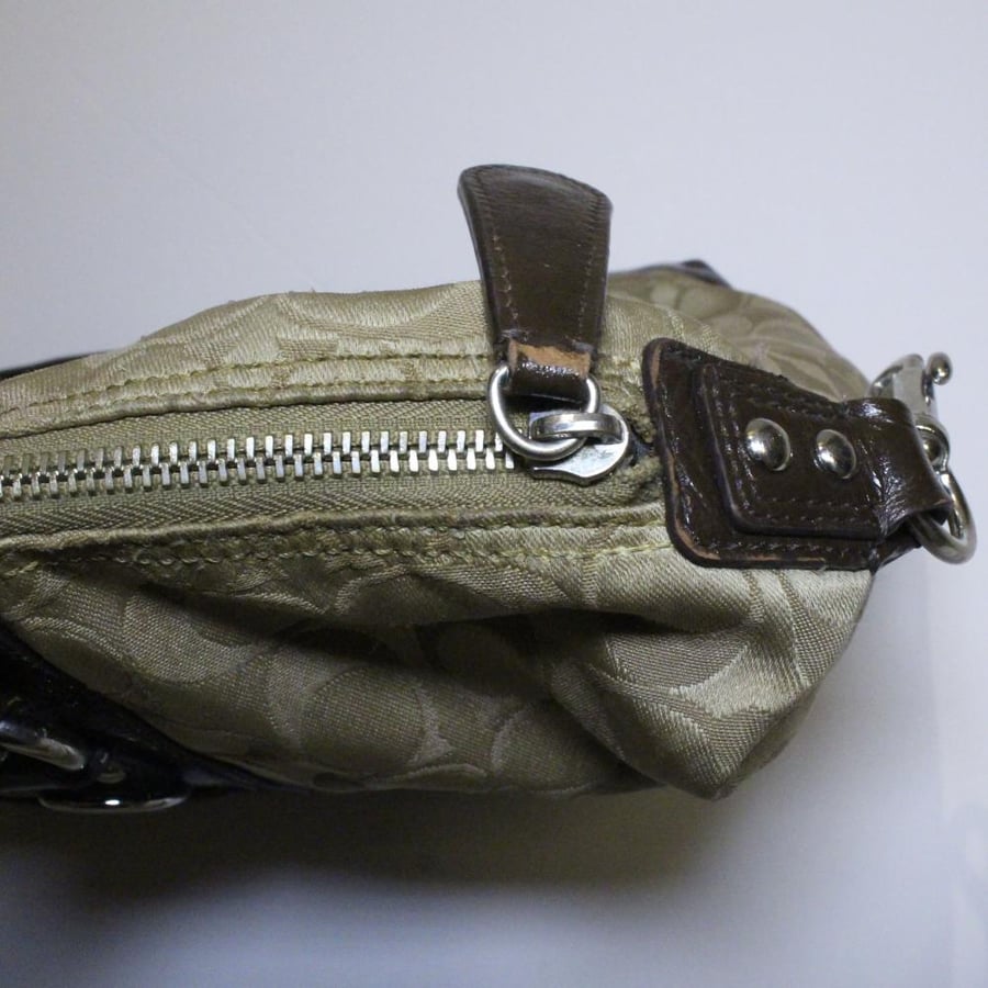 Coach Ashley Signature Sateen Satchel