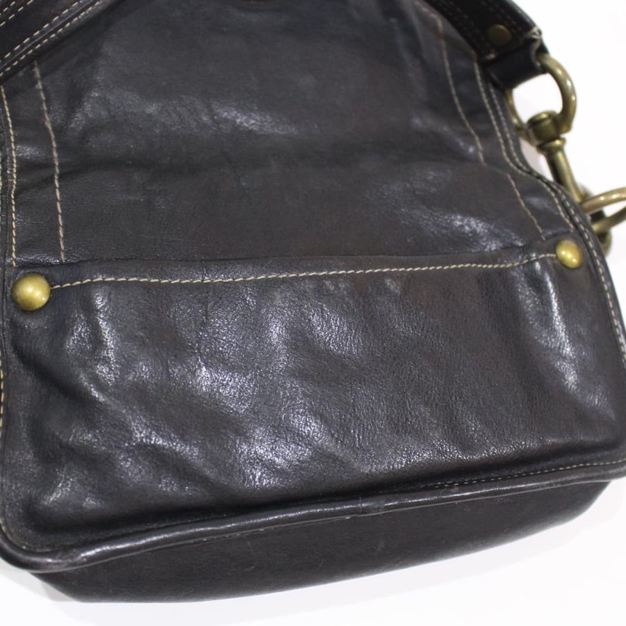 2005 coach black Legacy Flap Bag