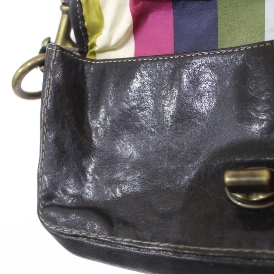 2005 coach black Legacy Flap Bag