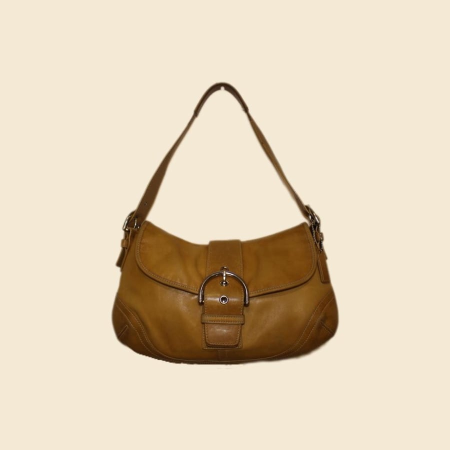 Coach Soho shoulder bag in a tan