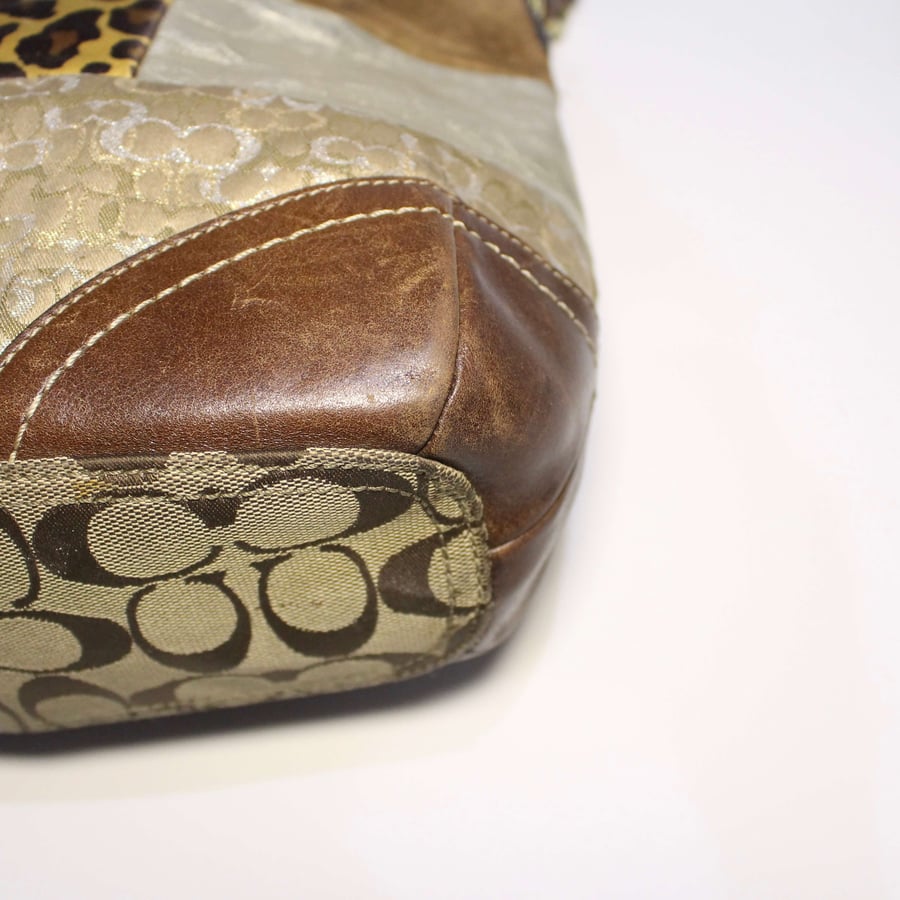 2010 Coach patchwork tote
