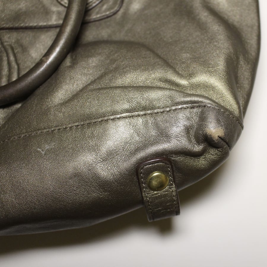 2011 coach metallic Ashley Shoulder Bag