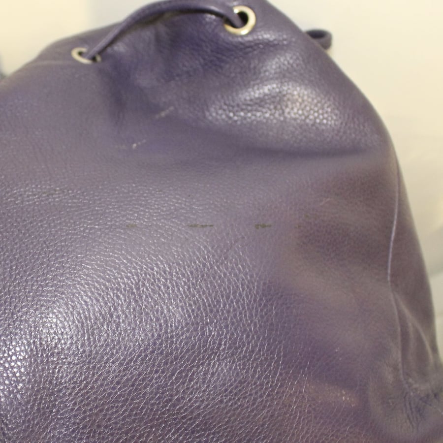 2012 Avery leather drawstring shoulder bag