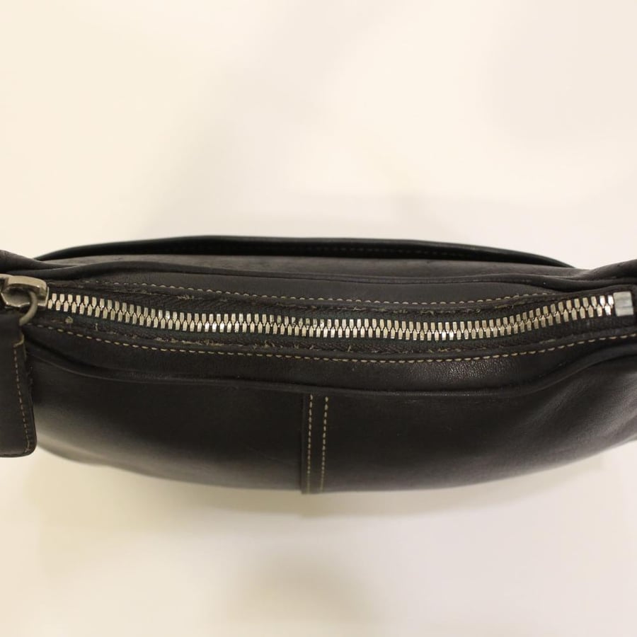 vintage Coach 2003–2005 Hamptons Leather Mini Hobo