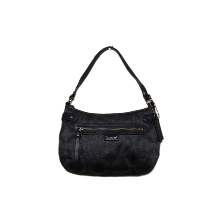 Coach silver shoulder bag