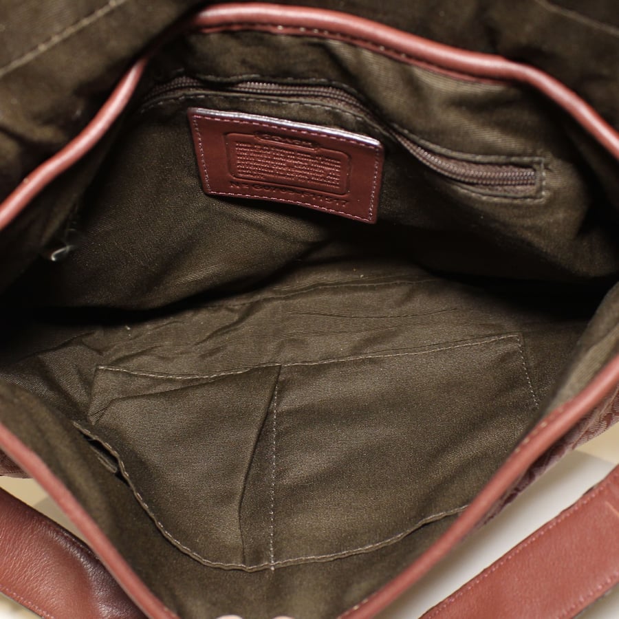 Coach Limited edition Burgundy suede Soho