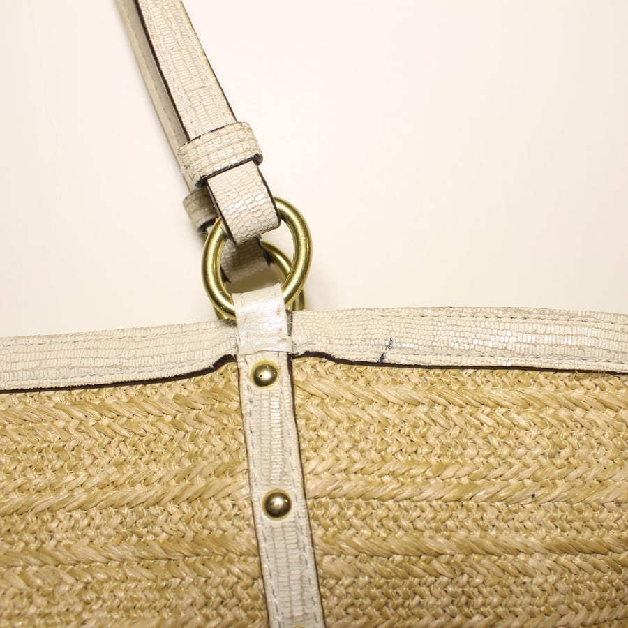 Coach Alexandra Python tote
