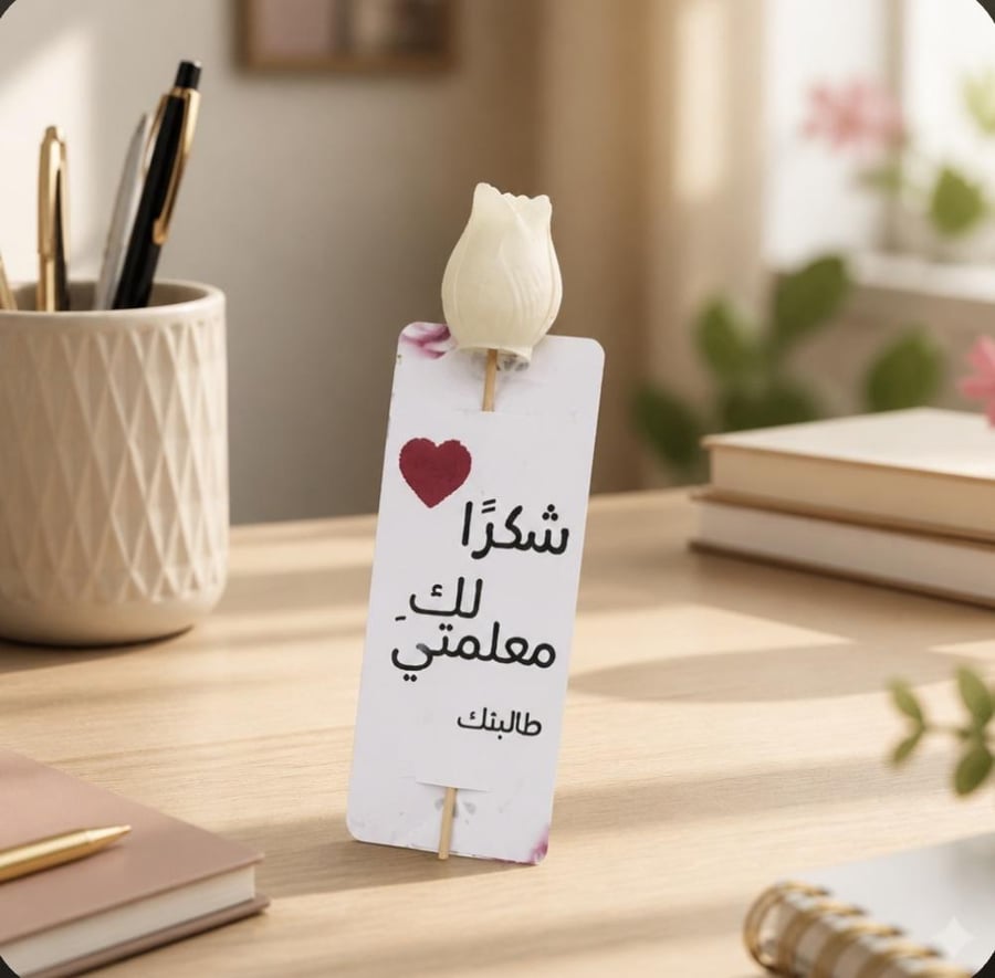 توزيعات التوليب  ليوم المعلم
