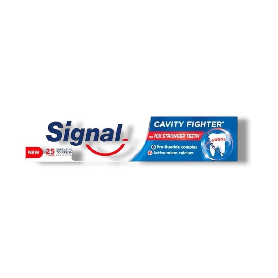 معجون الأسنان Signal Cavity Fighter – قوة مضاعفة لأسنان أقوى 10مرات