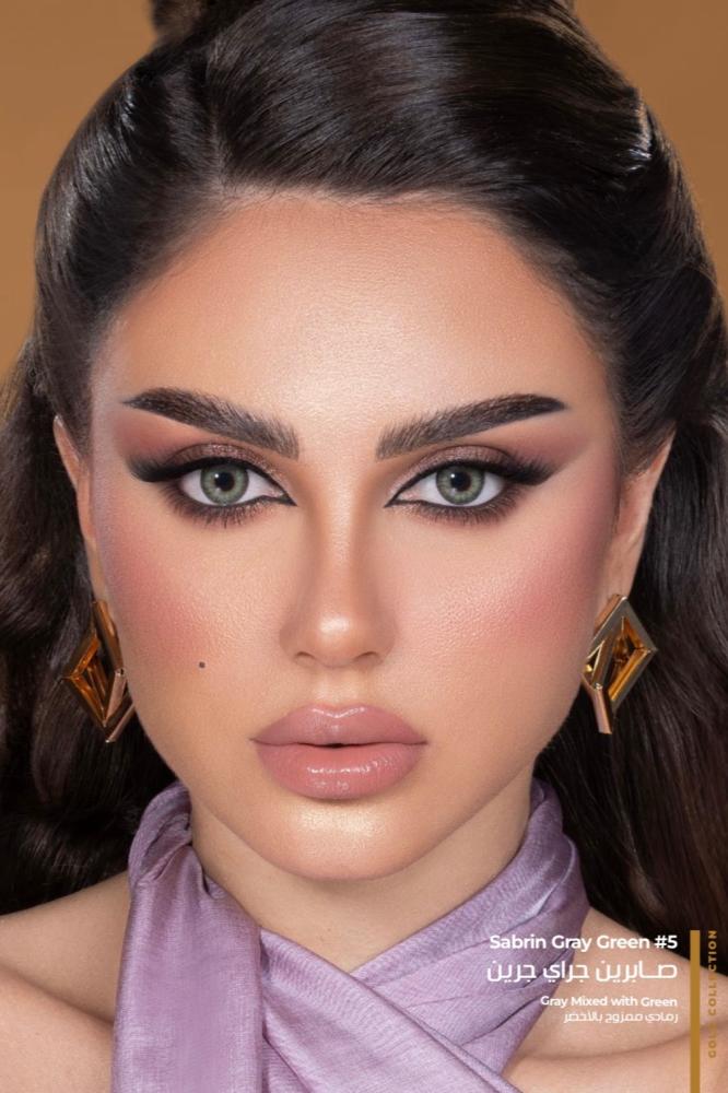 عدسات ذهب – مجموعة جولد: تألقي بفخامة اللون ولمعان النظرة