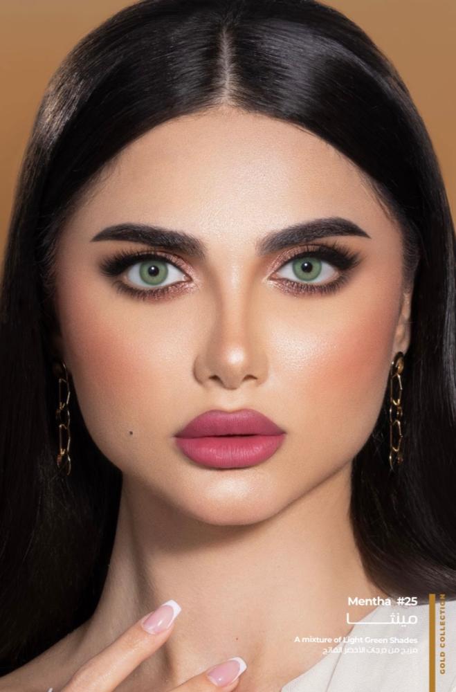عدسات ذهب – مجموعة جولد: تألقي بفخامة اللون ولمعان النظرة