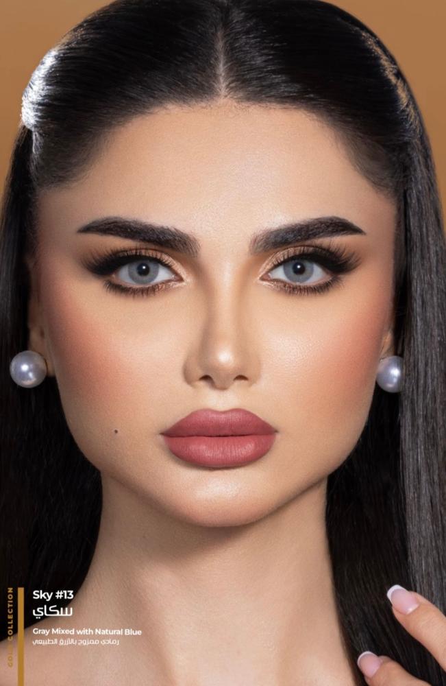 عدسات ذهب – مجموعة جولد: تألقي بفخامة اللون ولمعان النظرة