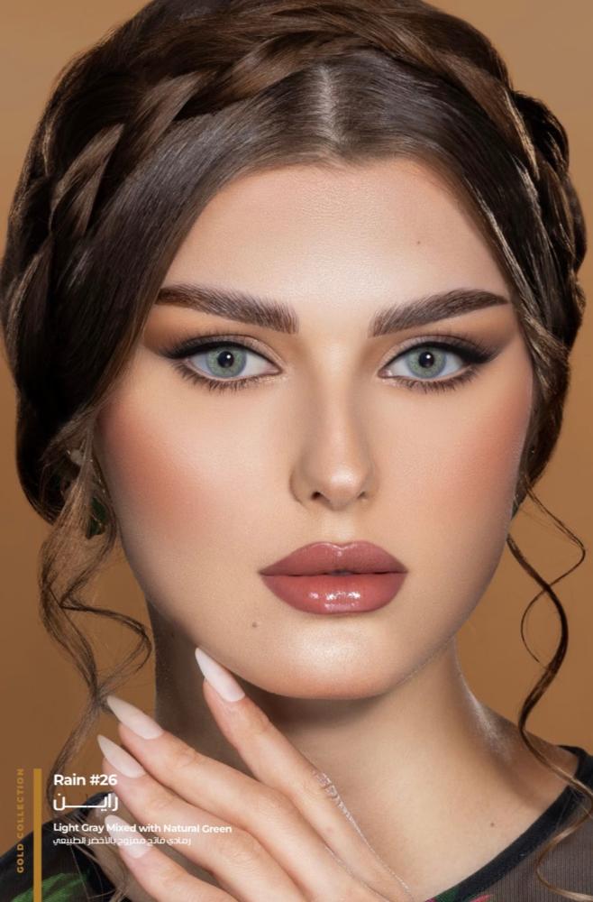 عدسات ذهب – مجموعة جولد: تألقي بفخامة اللون ولمعان النظرة