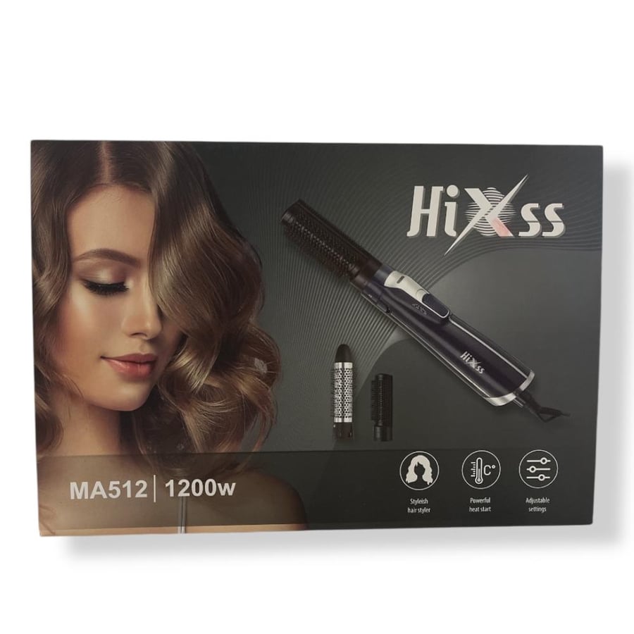 فرشاة تصفيف الشعر HiXss موديل MA512 - بقدرة 1200 واط