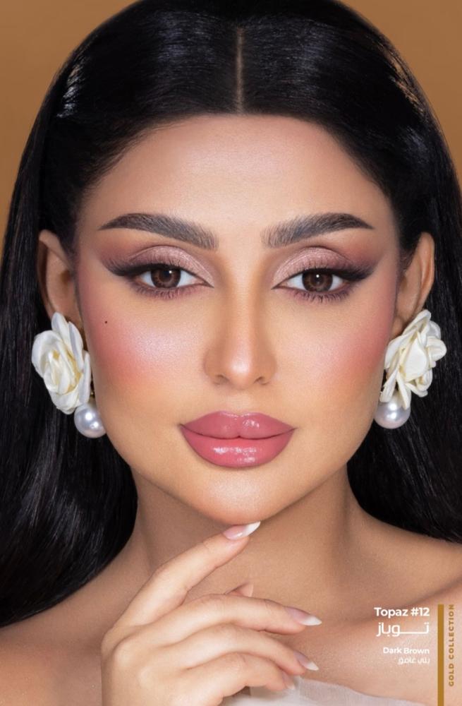 عدسات ذهب – مجموعة جولد: تألقي بفخامة اللون ولمعان النظرة