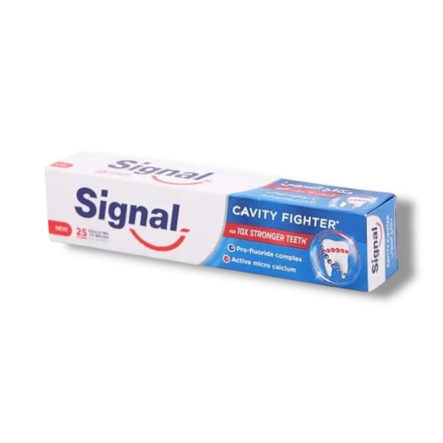 معجون الأسنان Signal Cavity Fighter – حماية قوية ضد التسوس وتقوية الأسنان50 مل