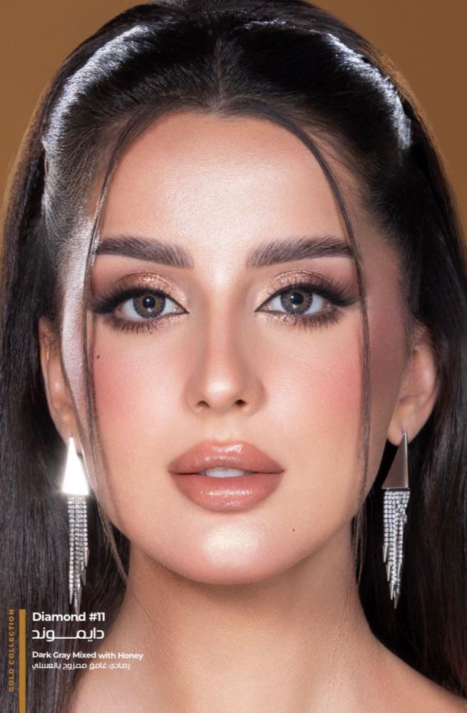 عدسات ذهب – مجموعة جولد: تألقي بفخامة اللون ولمعان النظرة