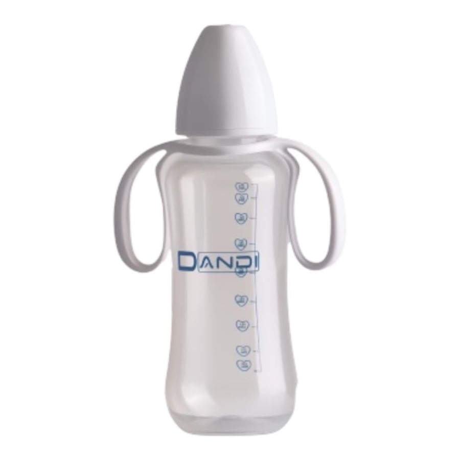 رضاعة للأطفال بسعة 280 مل مع مقابض مريحة – Dandi