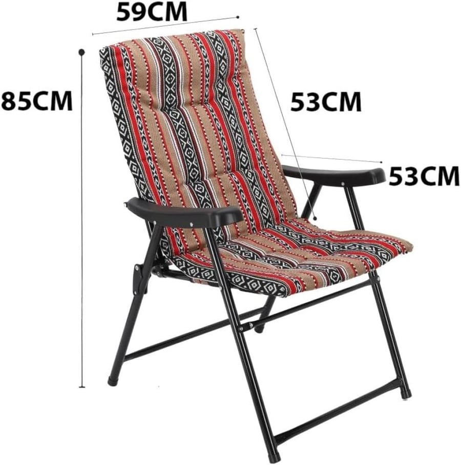 كرسي رحلات قابل للطي تراث سعودي Heavy Duty Folding Camping Chair SKT3