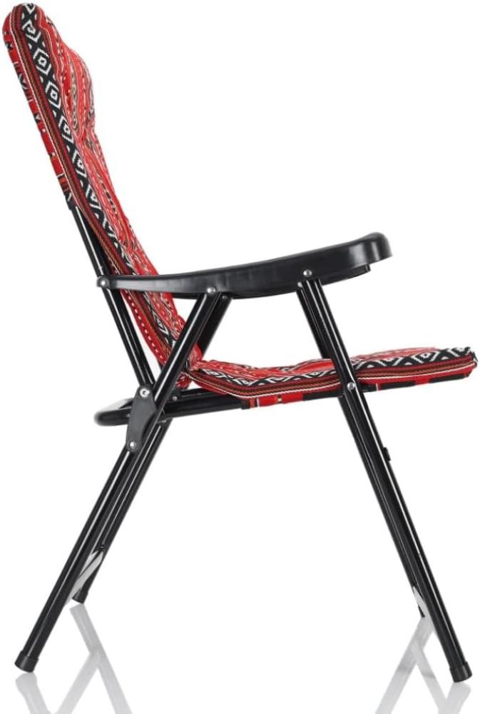 كرسي رحلات قابل للطي تراث سعودي (4 حبات) Heavy Duty Folding Camping Chair SKT1