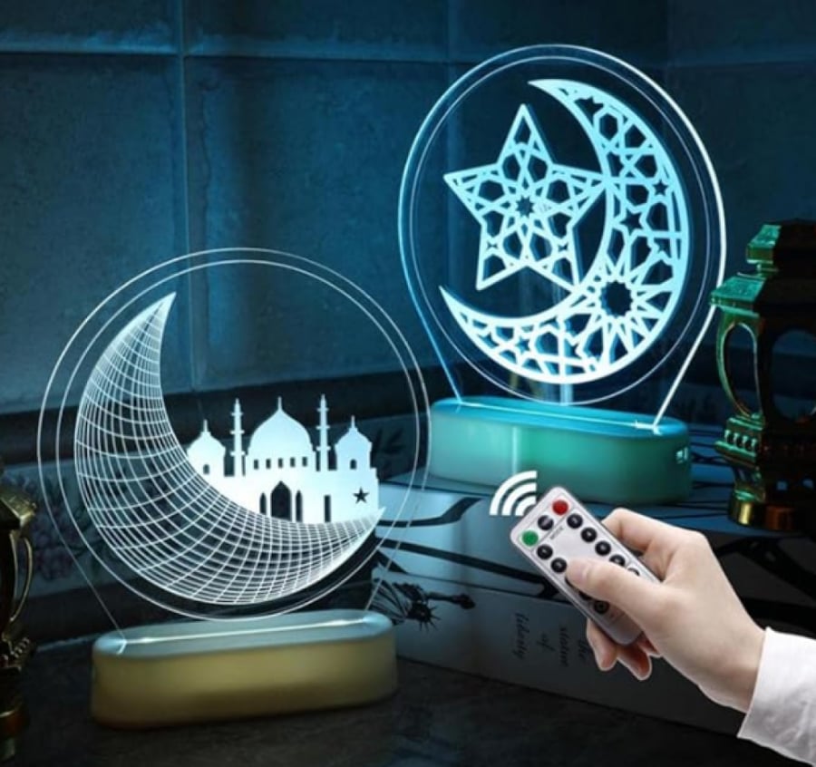 ديكور رمضان مضئ