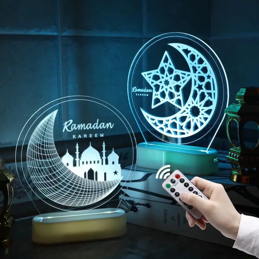 ديكور رمضان مضئ