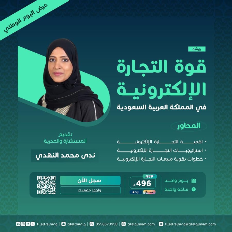 قوة التجارة الإلكترونية في المملكة العربية السعودية